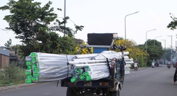 Tập trung xử lý xe tự chế chở hàng cồng kềnh