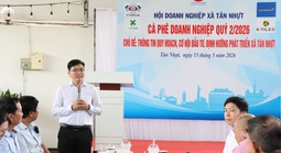 Xã cửa ngõ TPHCM cà phê cùng doanh nghiệp, mở hướng thu hút đầu tư
