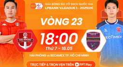 Hải Phòng - Becamex TP HCM: Cuộc so tài giữa hai tân "thuyền trưởng"