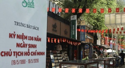 Triển lãm sách về Bác Hồ tại Đường sách TPHCM