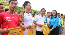 Một giải bóng đá tại Cần Thơ với gần 700 vận động viên tham gia