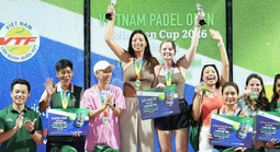 Vietnam Padel Open 2026 lần thứ I khép lại thành công