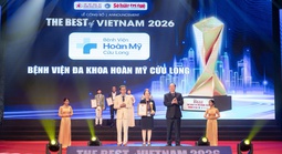 Bệnh viện Hoàn Mỹ Cửu Long lọt vào tốp 10 bệnh viện tốt nhất Việt Nam