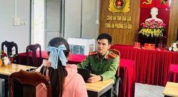 Công an làm việc với hai vợ chồng đăng thông tin sai sự thật về CSGT