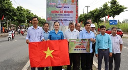 Khánh thành "Đường cờ Tổ quốc" thứ 20 tại TP Cần Thơ