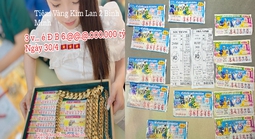 Trúng xổ số miền Nam dịp lễ 30-4 và 1-5, nhiều người nhận tiền lẫn đổi vàng