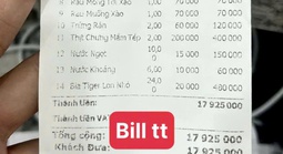 Vụ hóa đơn bữa ăn 18 triệu đồng ở Sầm Sơn: Người đăng bill bất ngờ vì bỗng nổi tiếng
