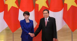 Chủ tịch Quốc hội Trần Thanh Mẫn hội kiến Thủ tướng Nhật Bản Takaichi Sanae