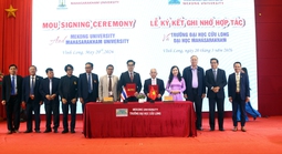 Trường Đại học Cửu Long ký kết hợp tác với đại học của Thái Lan