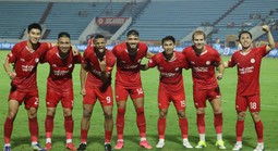 Đội bóng "áo lính" hướng mục tiêu á quân V-League