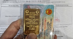 Cuối ngày 21-5, giá vàng miếng SJC, vàng nhẫn lại giảm nhanh