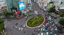 Cận cảnh vòng xoay Nguyễn Bỉnh Khiêm trước ngày phân luồng