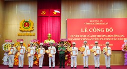 Công an tỉnh Gia Lai có tân Thủ trưởng Cơ quan Cảnh sát điều tra