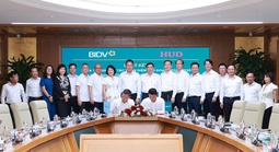 BIDV và HUD tăng cường hợp tác hướng tới phát triển bền vững