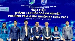 TPHCM: Ra mắt Hội Doanh nghiệp phường Tân Hưng nhiệm kỳ 2026-2031
