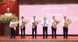 Công bố các quyết định của Ban Bí thư về công tác cán bộ tại Thành ủy Hà Nội