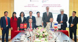 Agribank ký kết Hợp đồng tín dụng Hạn mức tài chính khí hậu với Cơ quan Phát triển Pháp