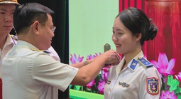 Bộ Tư lệnh Vùng Cảnh sát biển 2: 147 sĩ quan được phong, thăng quân hàm
