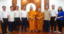 Chủ tịch UBND TPHCM: Phật giáo đóng góp sức người, sức của rất lớn cho sự phát triển của thành phố 