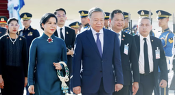 21 loạt đại bác chào mừng Tổng Bí thư, Chủ tịch nước Tô Lâm đến Bangkok, thăm chính thức Thái Lan