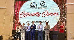 Khai mạc triển lãm quốc tế máy móc, thiết bị ngành Bê tông và Xi măng Việt Nam 2026