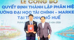 Chính thức ra mắt Phân hiệu Trường ĐH Tài chính-Marketing tại Huế