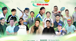 Giải Pickleball Báo Người Lao Động năm 2026: Háo hức chờ khai mạc
