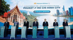 Vietnam Airlines công bố đường bay thẳng TPHCM - Phuket và mở rộng hợp tác chiến lược tại Thái Lan