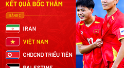 U20 Việt Nam rơi vào "bảng tử thần" ở vòng loại U20 châu Á 2027