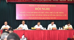Thành ủy TPHCM sơ kết 1 năm vận hành chính quyền địa phương 2 cấp