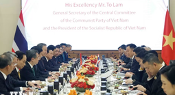 Tổng Bí thư, Chủ tịch nước Tô Lâm hội đàm Thủ tướng Thái Lan: Tạo đột phá mới trong hợp tác kinh tế