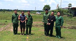 Truy đuổi và khống chế 2 đối tượng với biểu hiện nghi vấn ở khu vực biên giới Tây Ninh