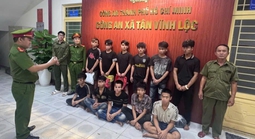 Mang cuốc đi hỗn chiến, 11 người bị Công an TPHCM khởi tố