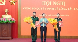 Quảng Trị công bố quyết định về công tác cán bộ
