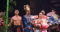 Nghệ sĩ xiếc Thanh Hoa hạnh phúc với "Thánh Gióng – Hùng thiêng sử tích"