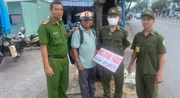 Vừa ra quân, Công an ở TPHCM phạt người đàn ông 1,5 triệu đồng