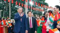 Tổng Bí thư, Chủ tịch nước Tô Lâm: Mỗi người Việt Nam tại Ấn Độ là một "đại sứ nhân dân"