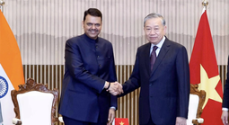 Tổng Bí thư, Chủ tịch nước Tô Lâm đánh giá cao 
hợp tác giữa bang Maharashtra và TPHCM