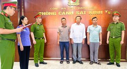 Một nguyên chủ tịch xã và 2 giám đốc doanh nghiệp bị bắt