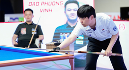 Bao Phương Vinh về nhì ở Giải Vô địch billiards châu Á trên sân nhà