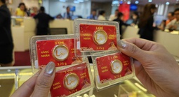 Sáng 8-5, giá vàng miếng SJC cao hơn vàng thế giới tới 17 triệu đồng/lượng