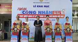 Công đoàn phường An Hội Đông lan tỏa phong trào "Thành phố muôn sắc hoa"