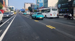 TPHCM: Đường Cộng Hòa phân làn theo mô hình 4/2 - 2/4 từ ngày 15-5