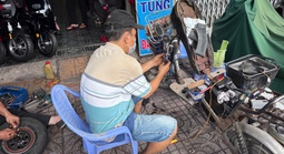 "Phù phép" xe đạp điện thành xe máy điện