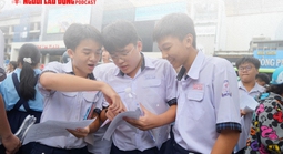 TPHCM: Thí sinh hoàn thành môn thi đầu tiên kỳ tuyển sinh vào lớp 10