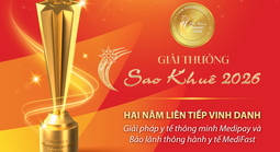 HDBank ghi dấu ấn tại Sao Khuê 2026 với bộ đôi giải pháp y tế số MediPay – MediFast