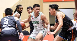 Cantho Catfish thắng trận đầu tiên tại VBA 2026
