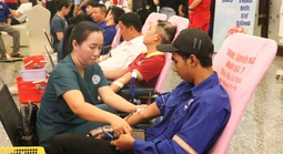 32 tỉnh, thành chung tay hiến máu cứu người