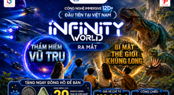 Infinity World ra mắt cùng lúc 2 vũ trụ thị giác mới tại Gigamall