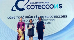 Coteccons 4 năm liên tiếp vào tốp 50 doanh nghiệp phát triển bền vững
